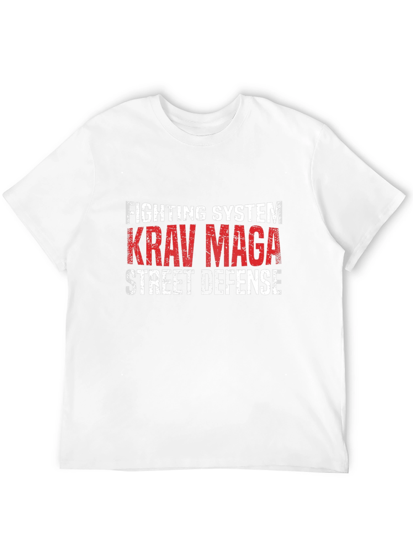 Krav Maga Fighting System Black T-Shirt