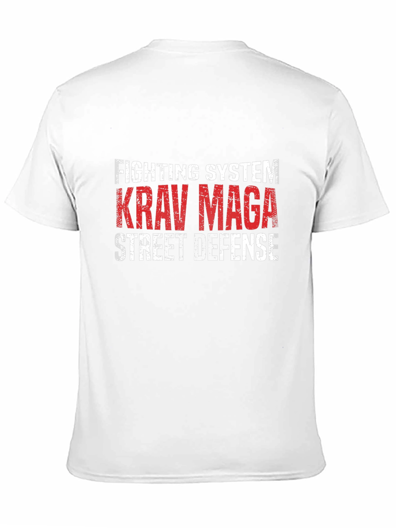 Krav Maga Fighting System Black T-Shirt