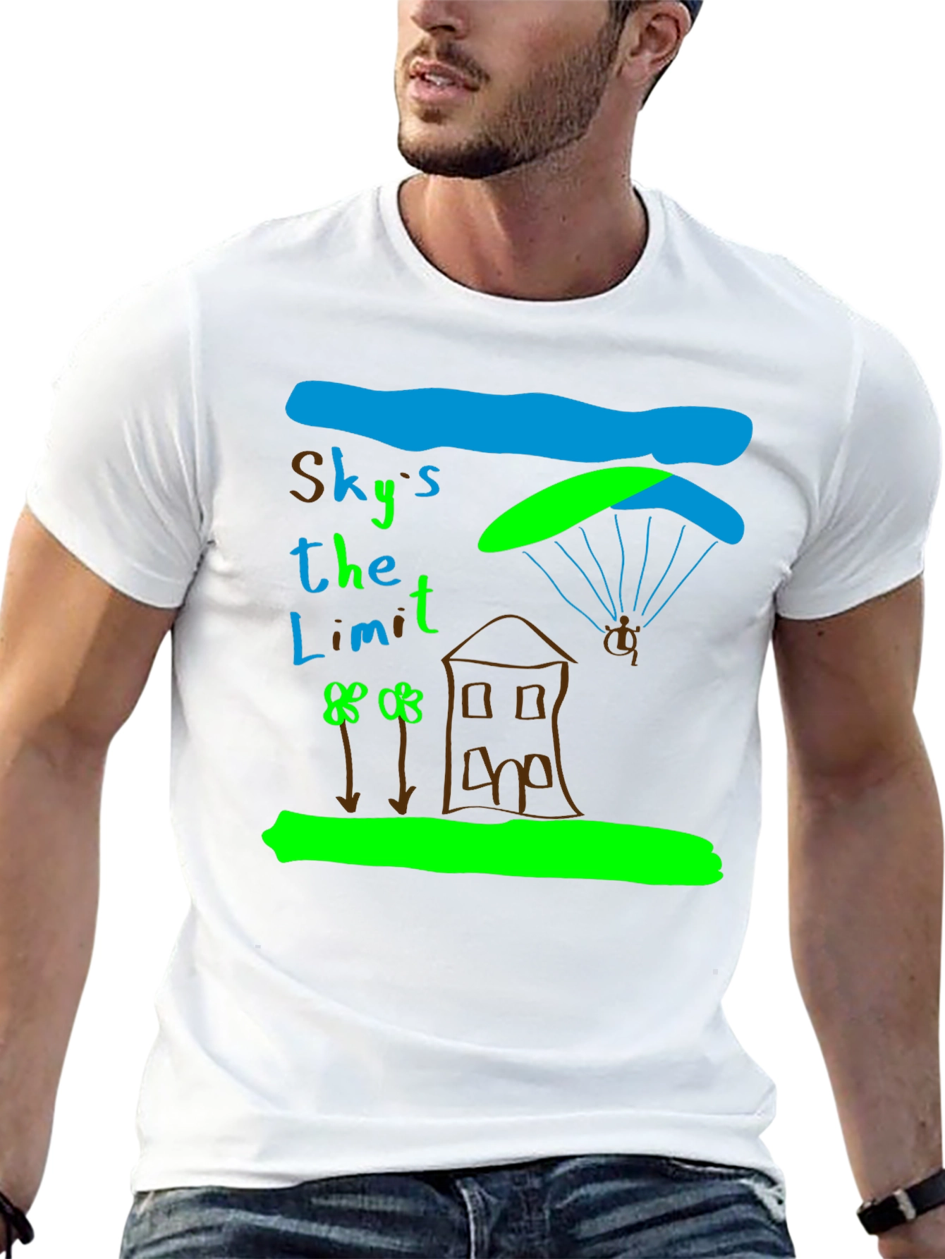 Skys the Limit Graphic T-Shirt