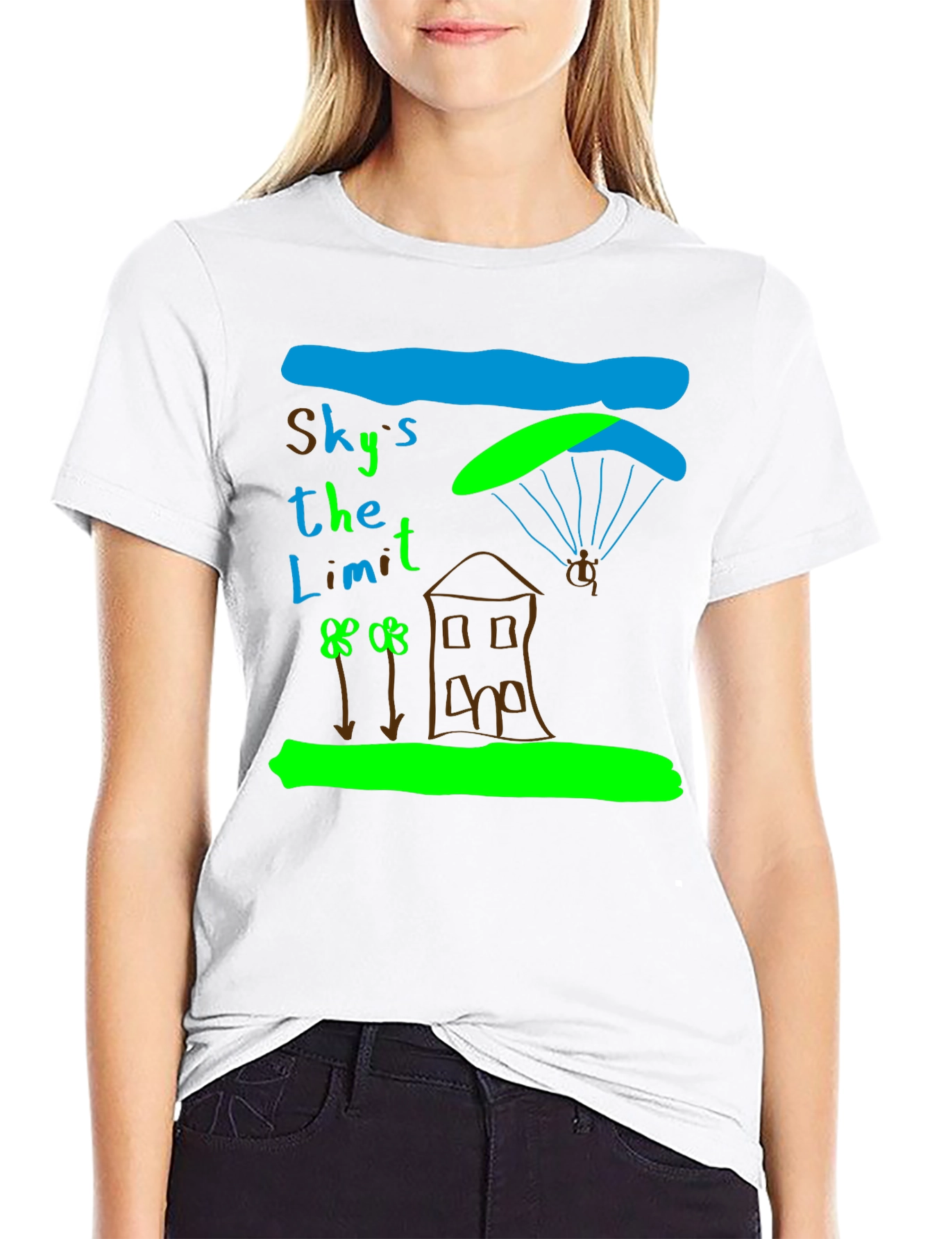 Skys the Limit Graphic T-Shirt
