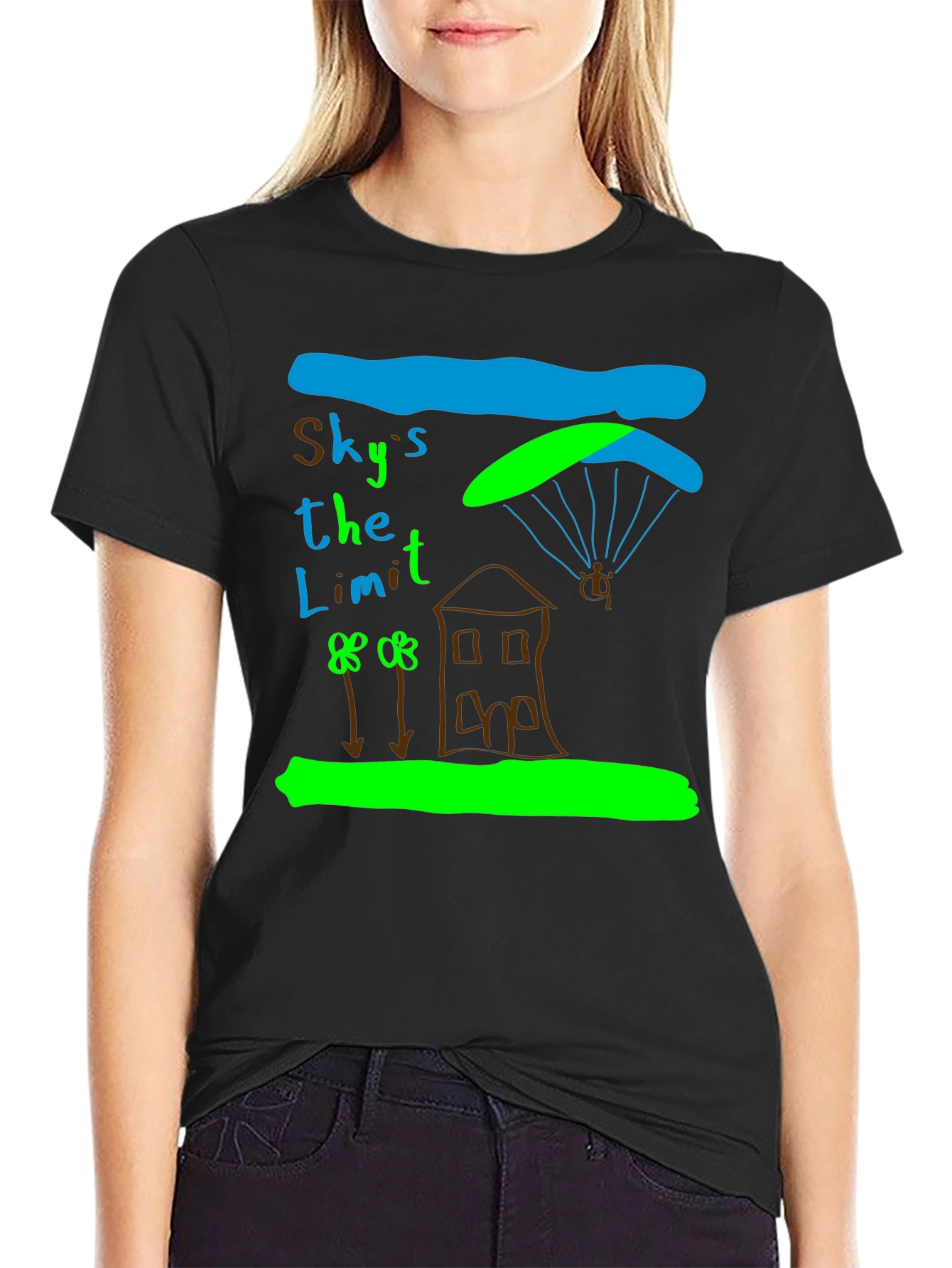 Skys the Limit Graphic T-Shirt