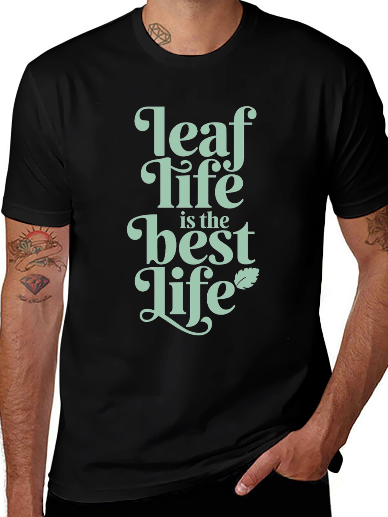Leaf Life Best Life Graphic Tee