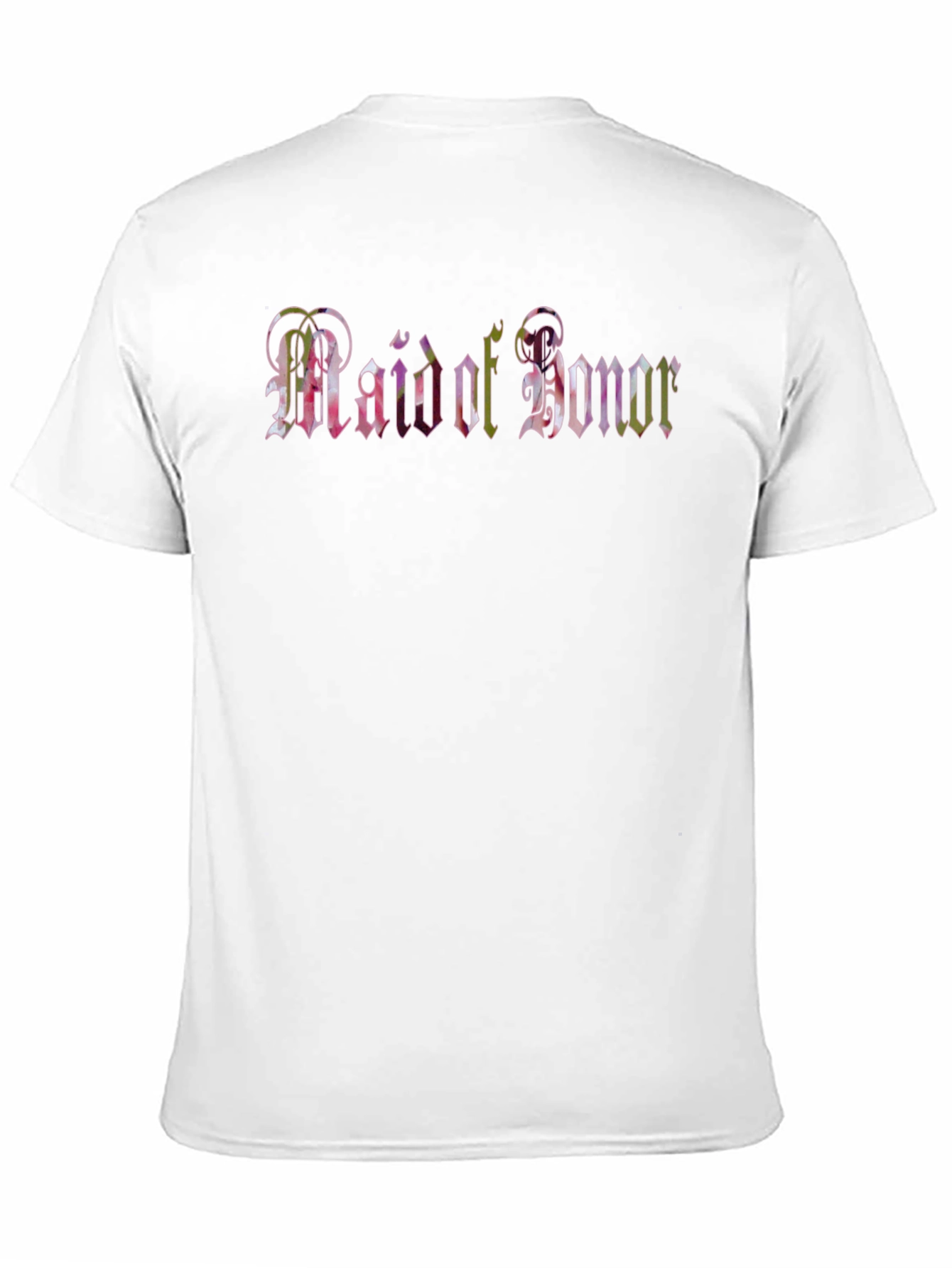 Maid of Honor Black T-Shirt