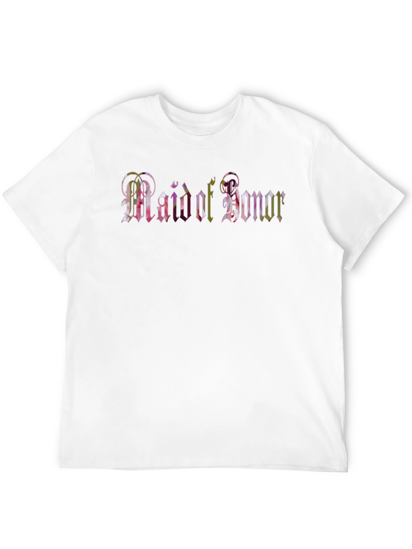 Maid of Honor Black T-Shirt