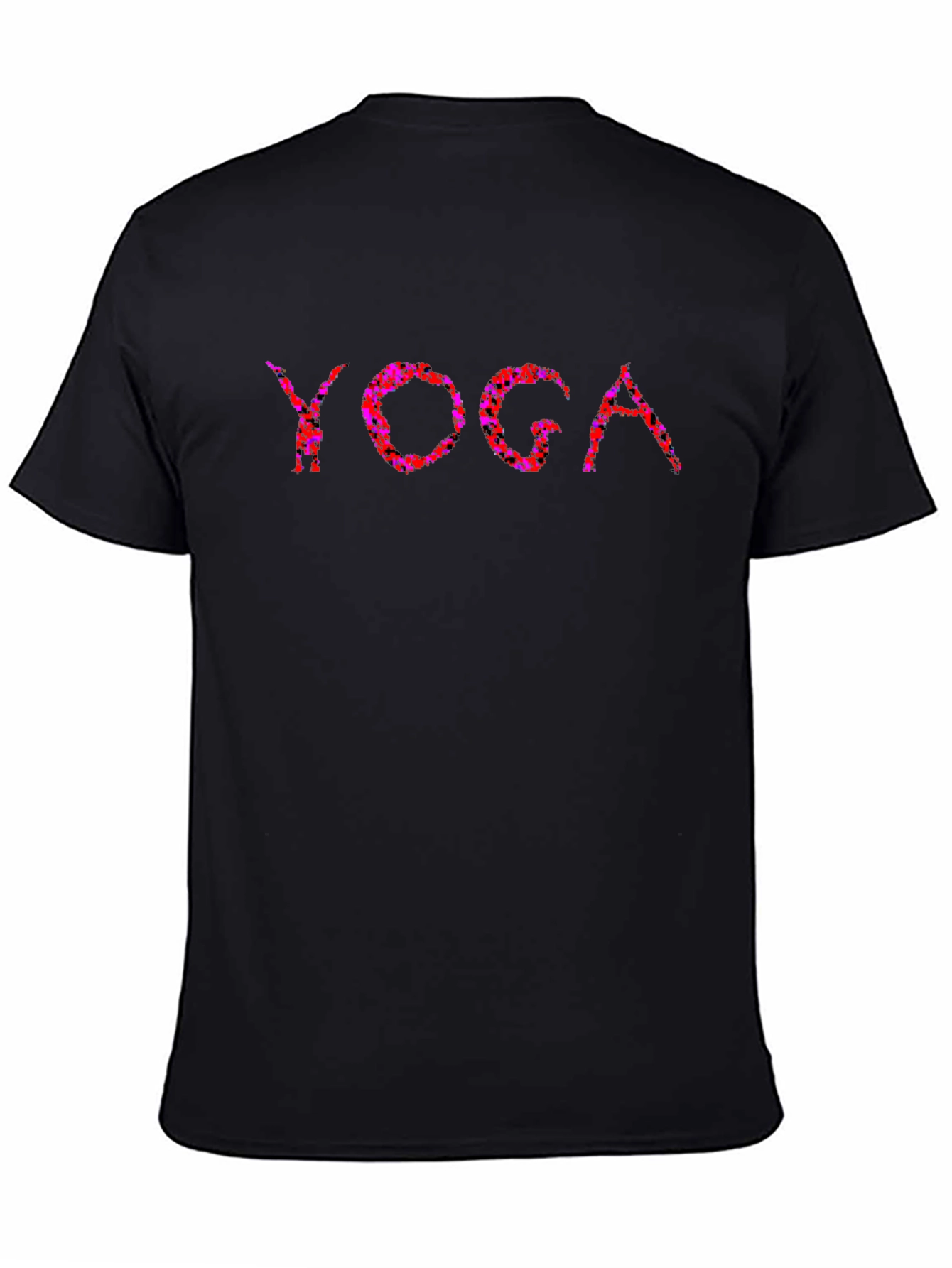 Yoga Graphic Black T-Shirt