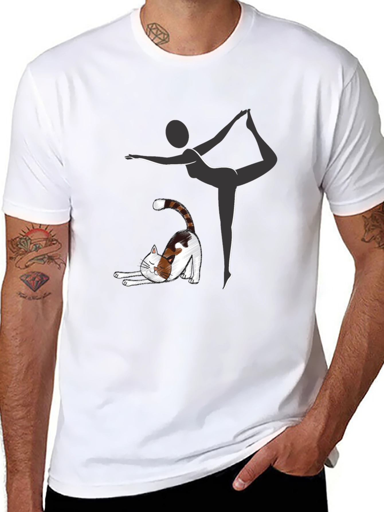 Yoga Cat T-Shirt