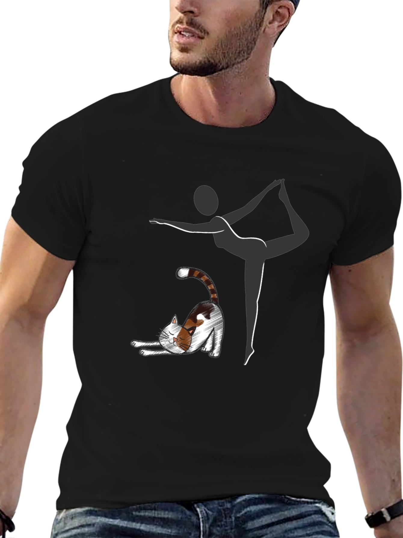 Yoga Cat T-Shirt