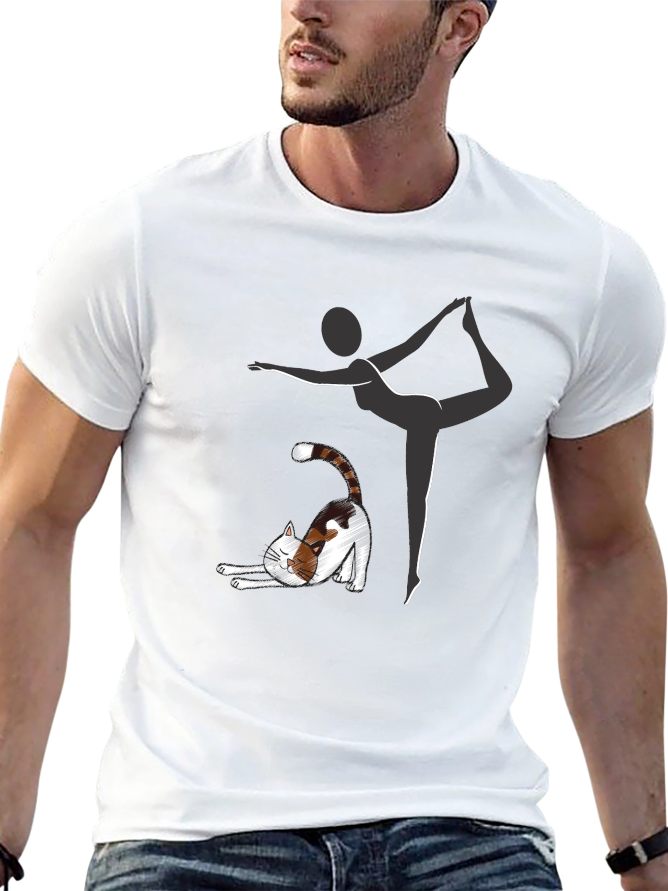 Yoga Cat T-Shirt