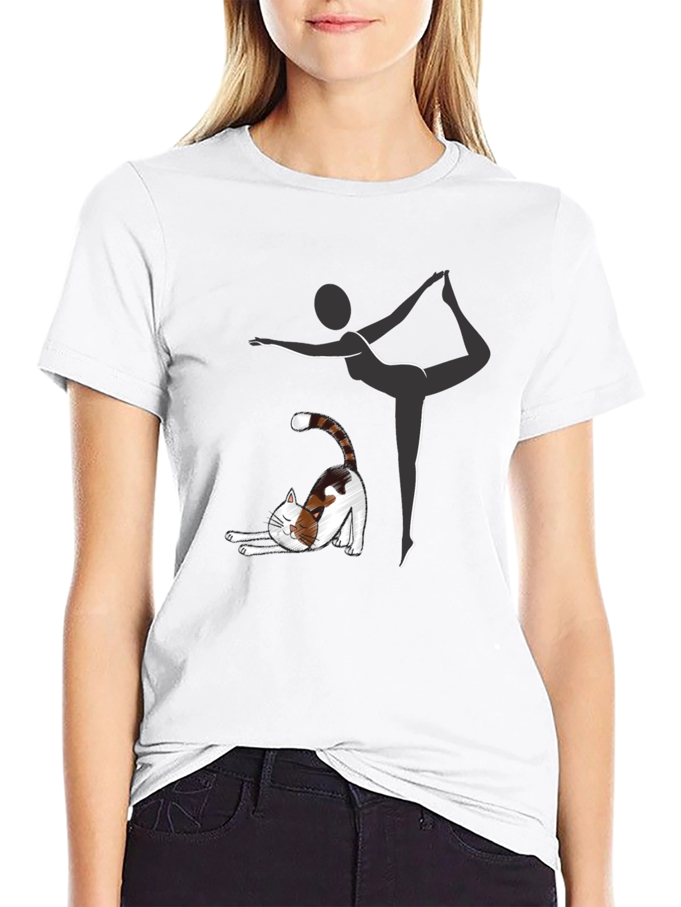 Yoga Cat T-Shirt