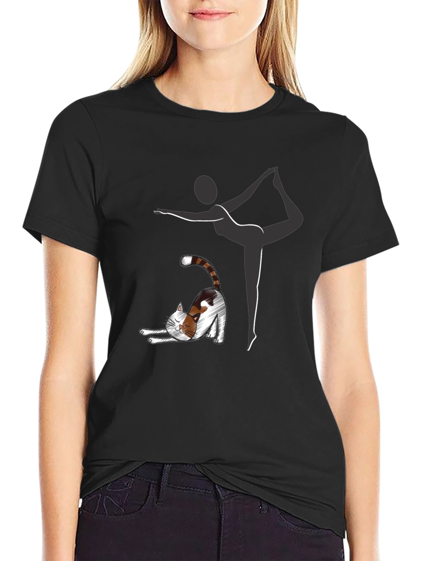 Yoga Cat T-Shirt
