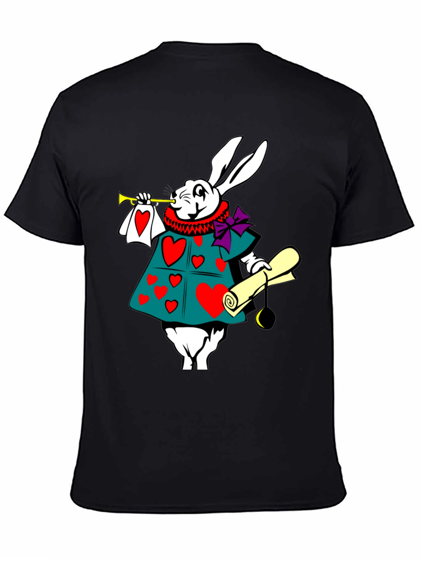 Alice in Wonderland White Rabbit Graphic Tee