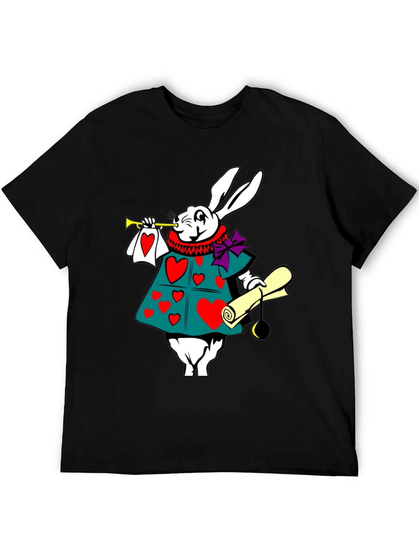 Alice in Wonderland White Rabbit Graphic Tee
