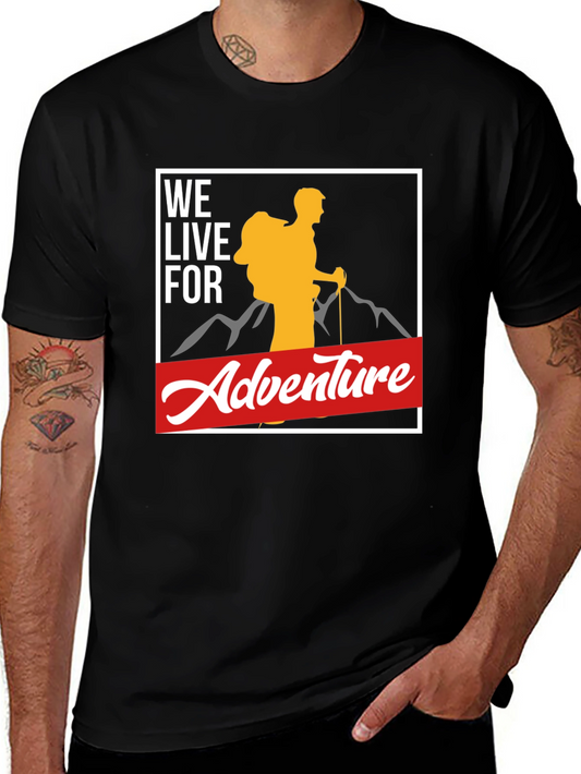Adventure Seeker Black T-Shirt