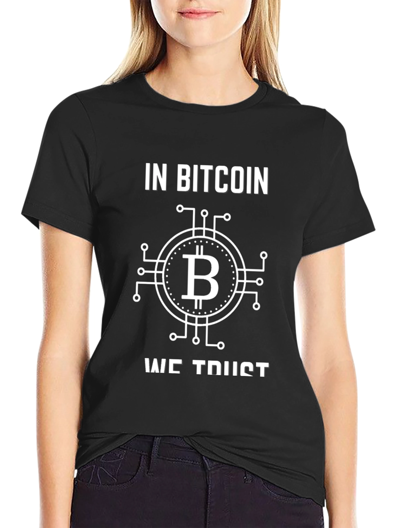 Bitcoin T-Shirt - In Bitcoin We Trust Crypto Tee