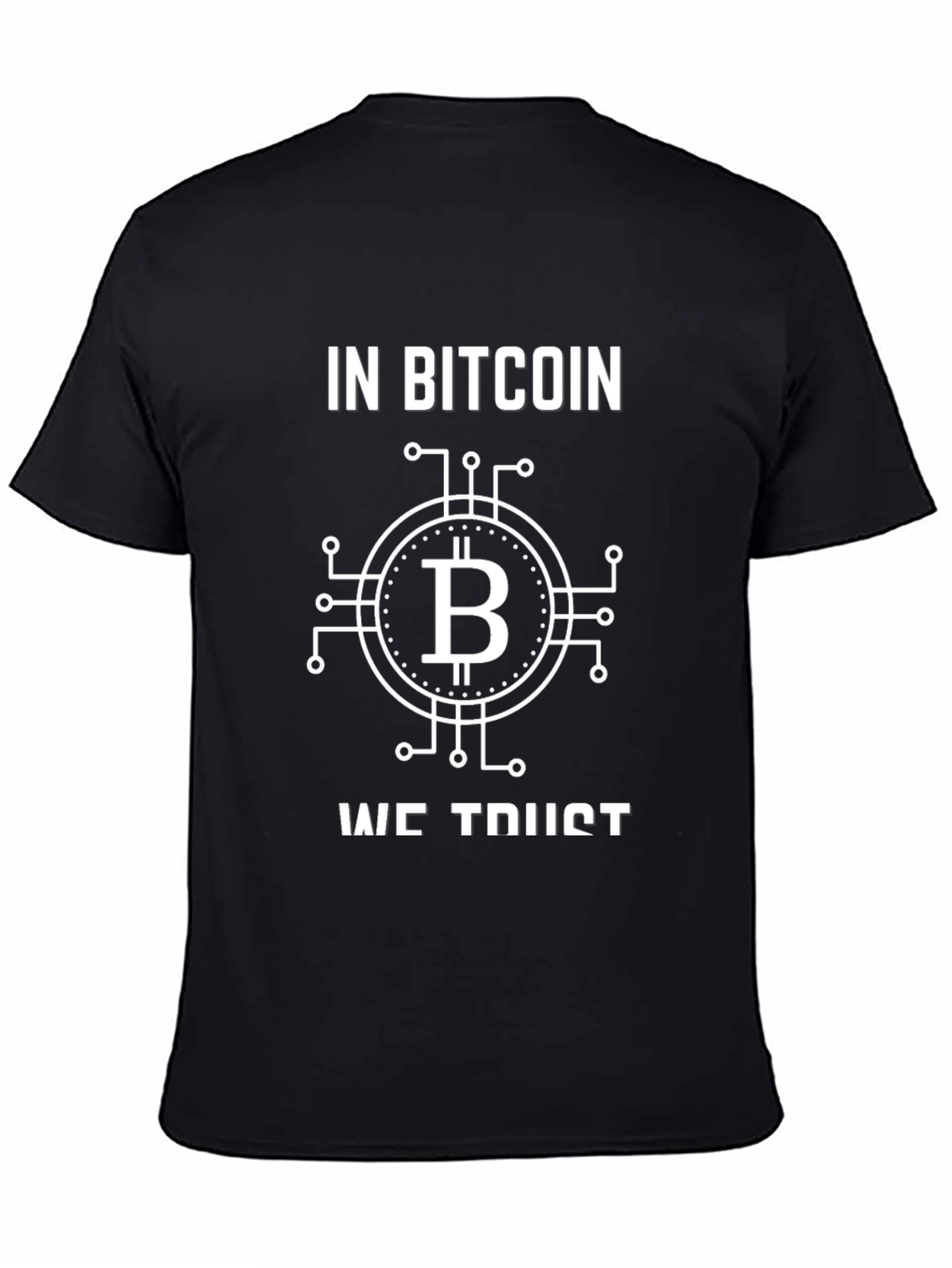 Bitcoin T-Shirt - In Bitcoin We Trust Crypto Tee