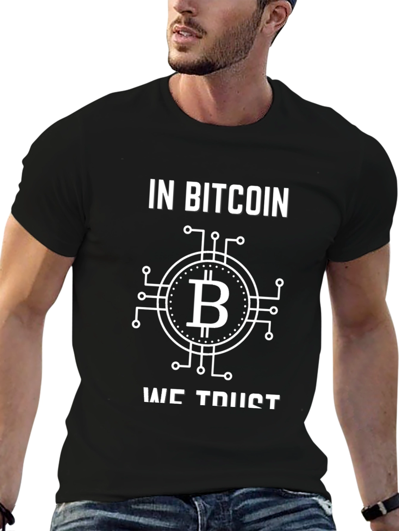 Bitcoin T-Shirt - In Bitcoin We Trust Crypto Tee