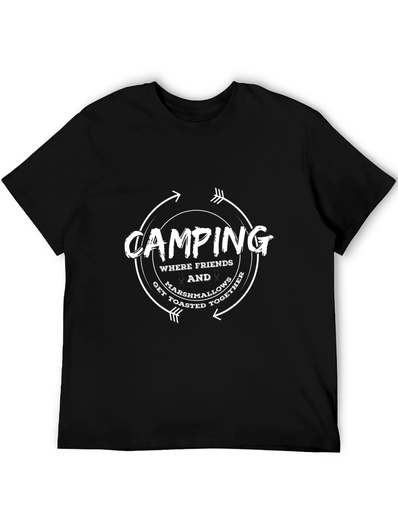 Camping Friends Marshmallows Toasted T-Shirt