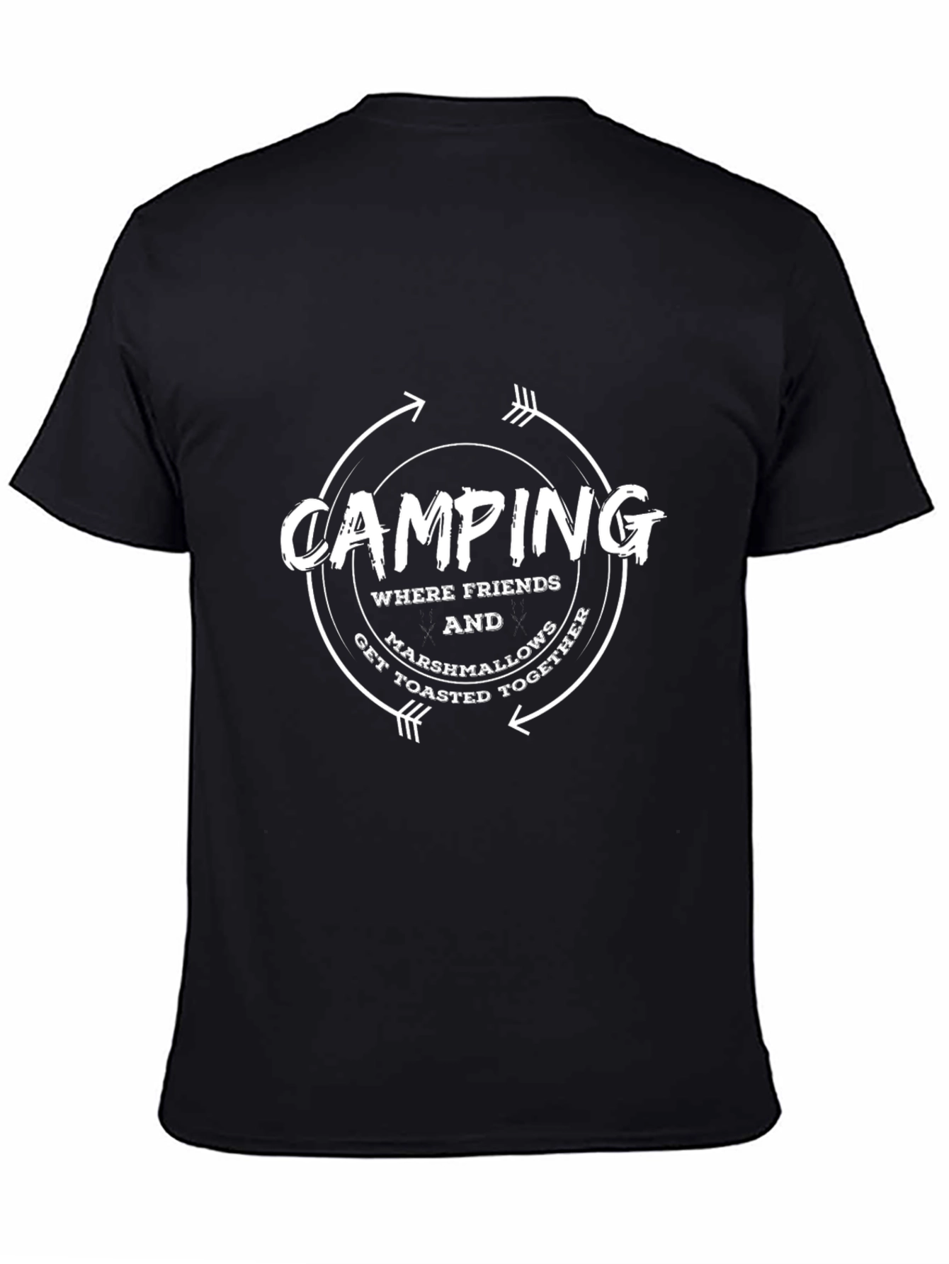 Camping Friends Marshmallows Toasted T-Shirt