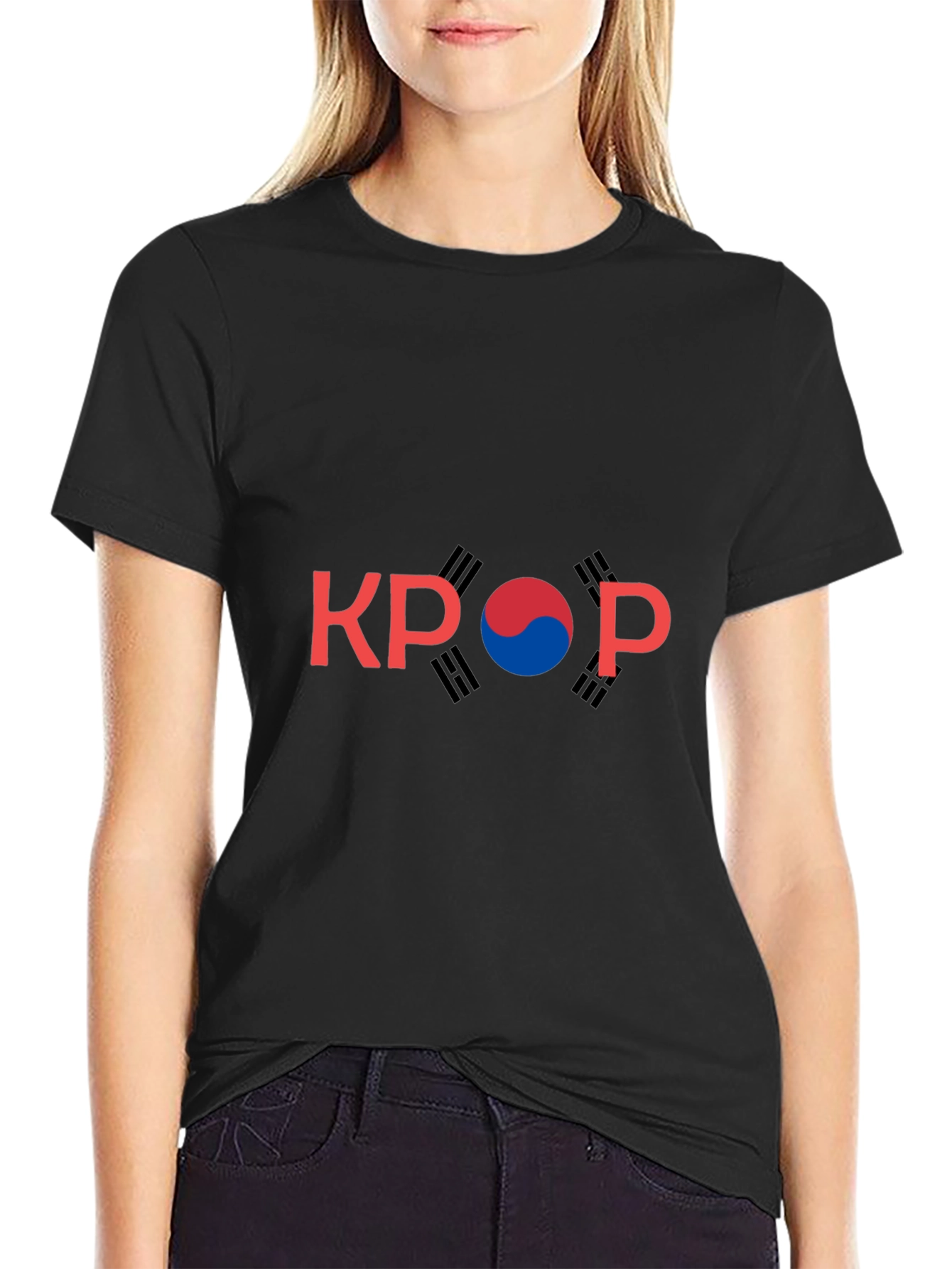 K-Pop Inspired Graphic T-Shirt