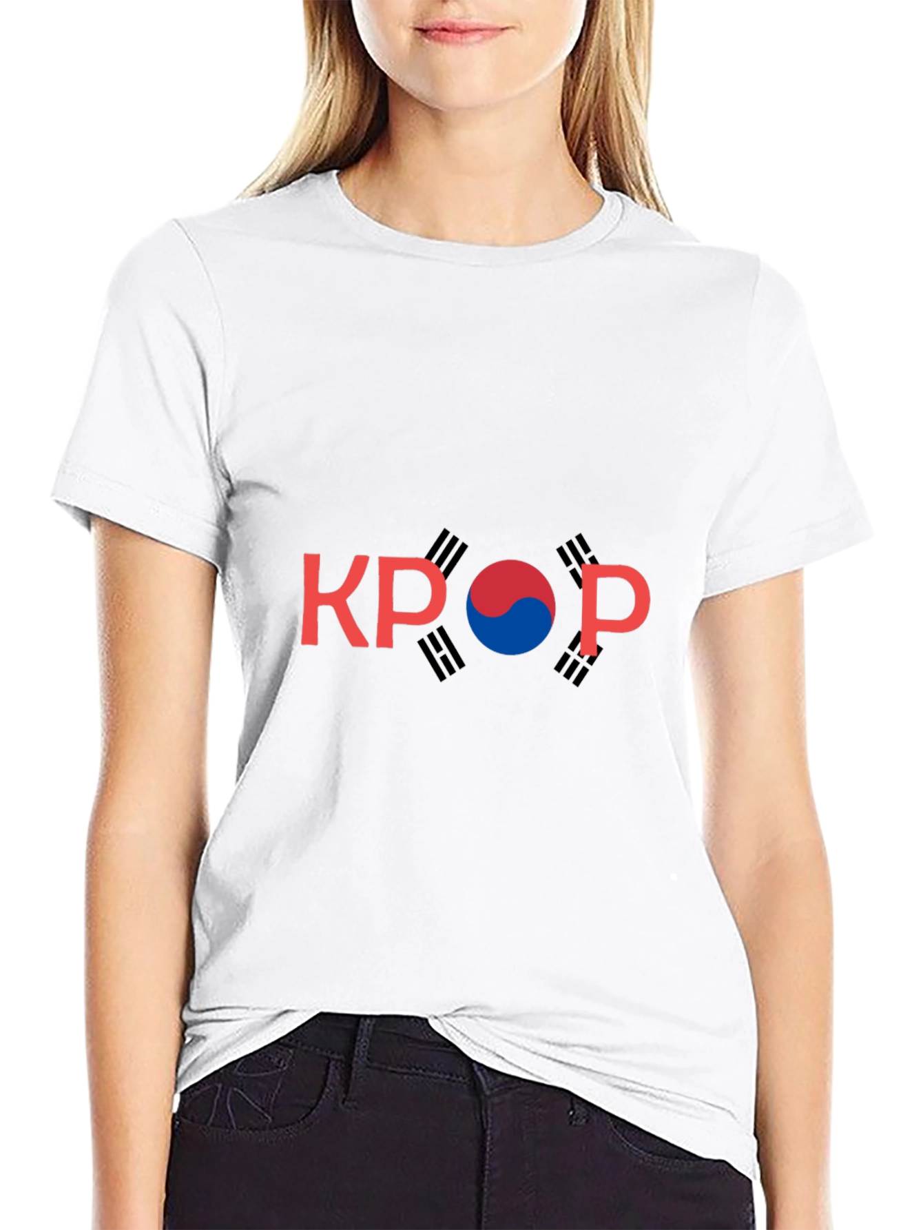 K-Pop Inspired Graphic T-Shirt