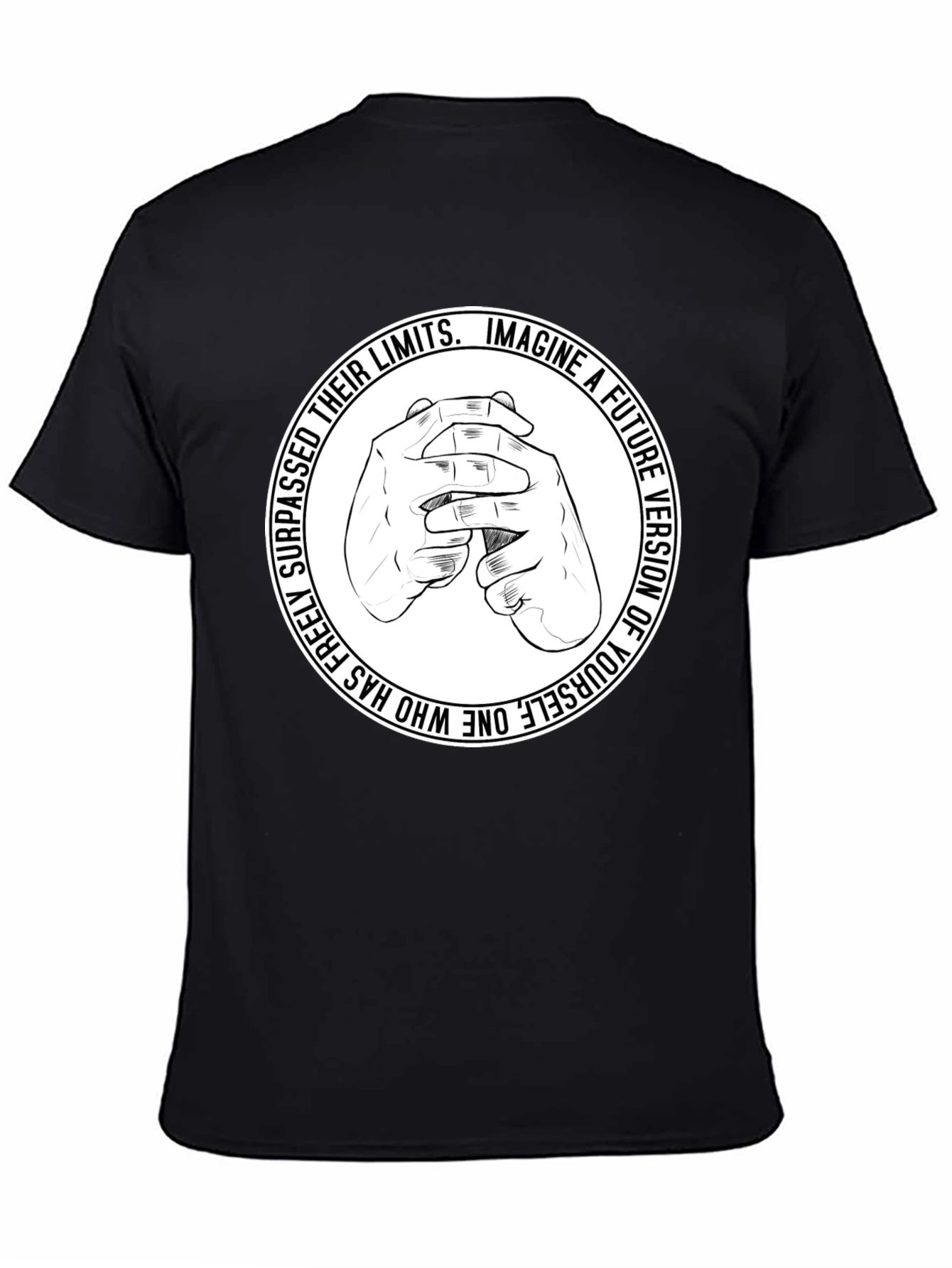 Motivational Graphic T-Shirt - Imagine a Future Version