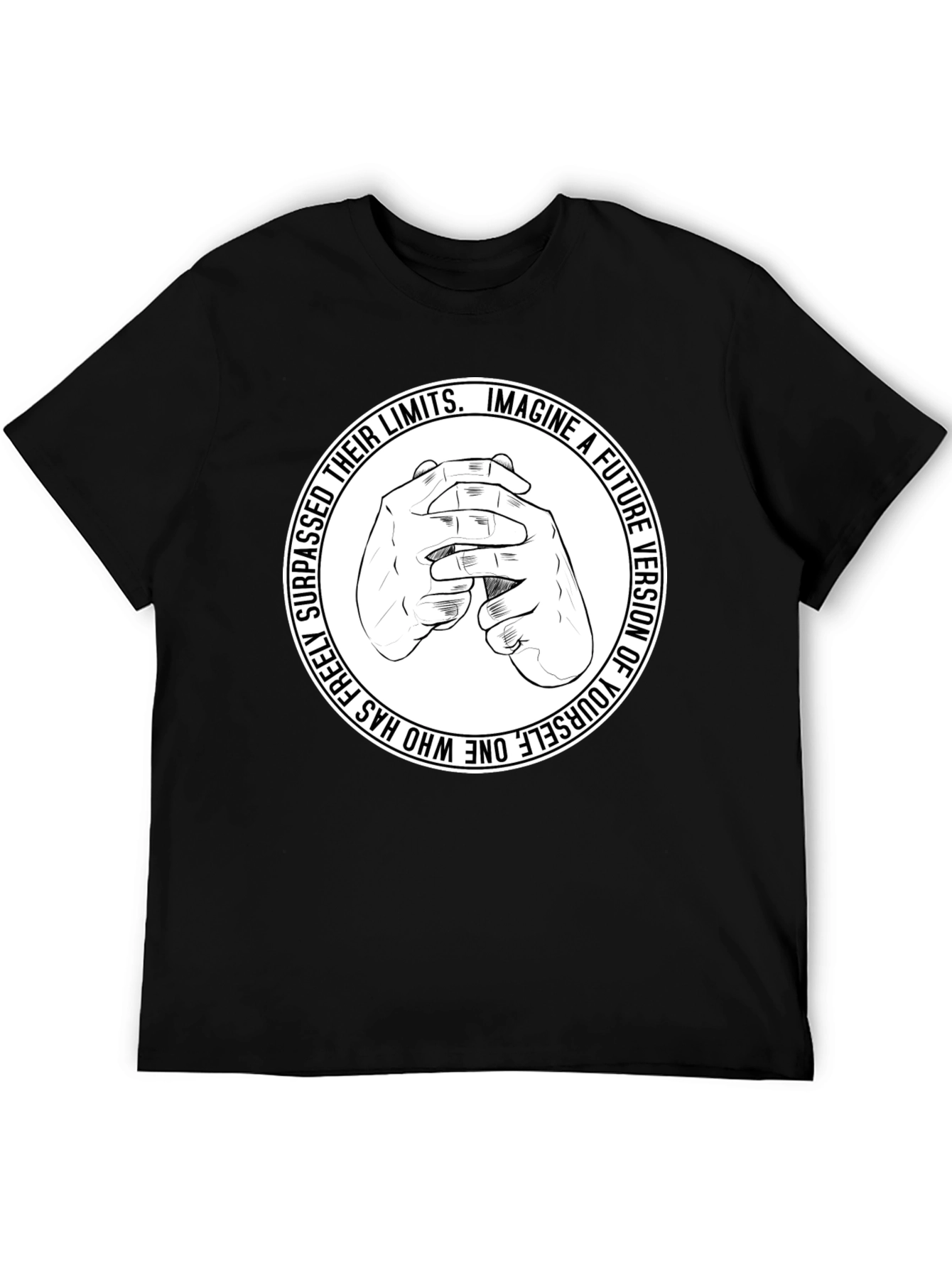 Motivational Graphic T-Shirt - Imagine a Future Version