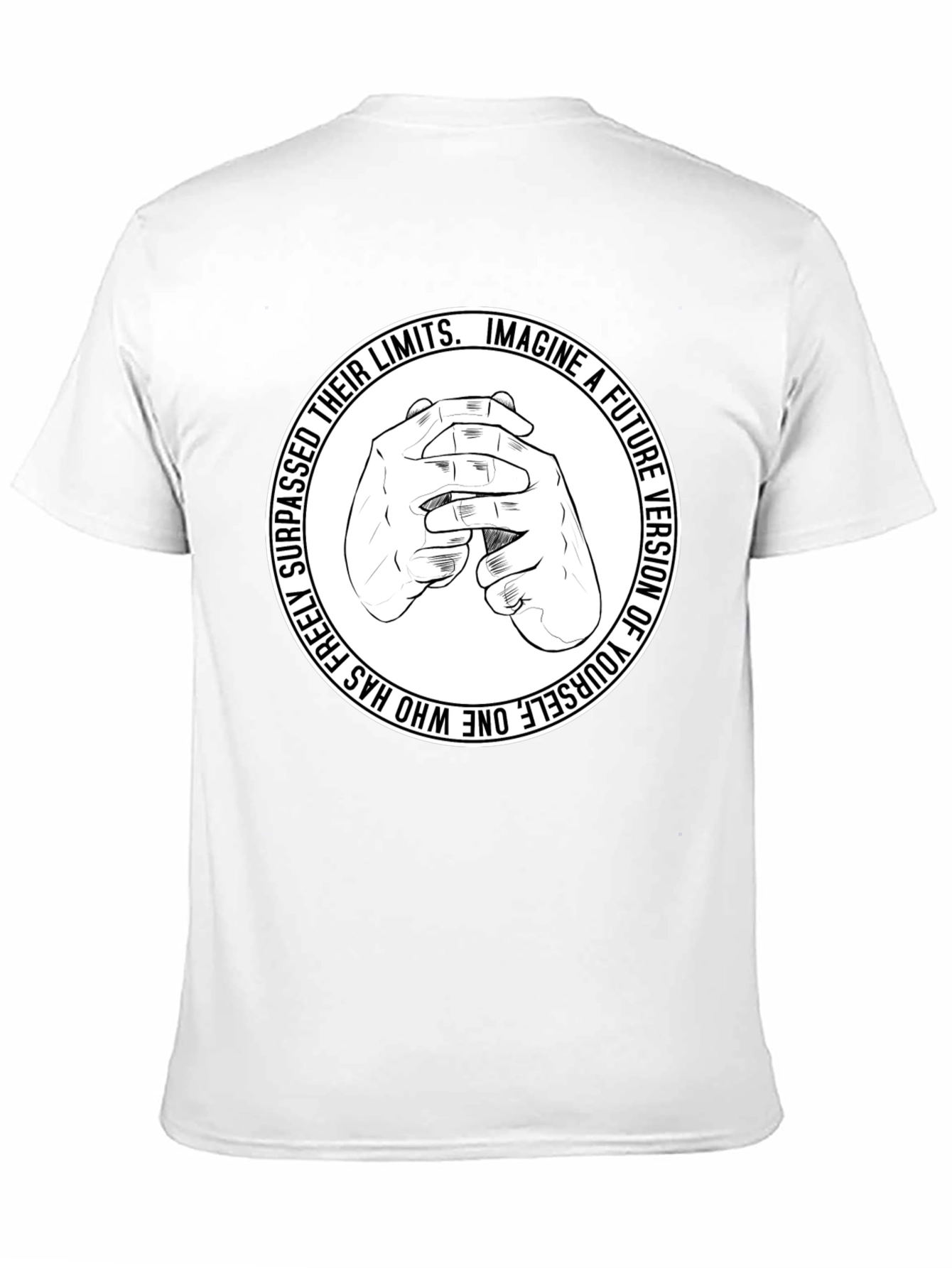 Motivational Graphic T-Shirt - Imagine a Future Version