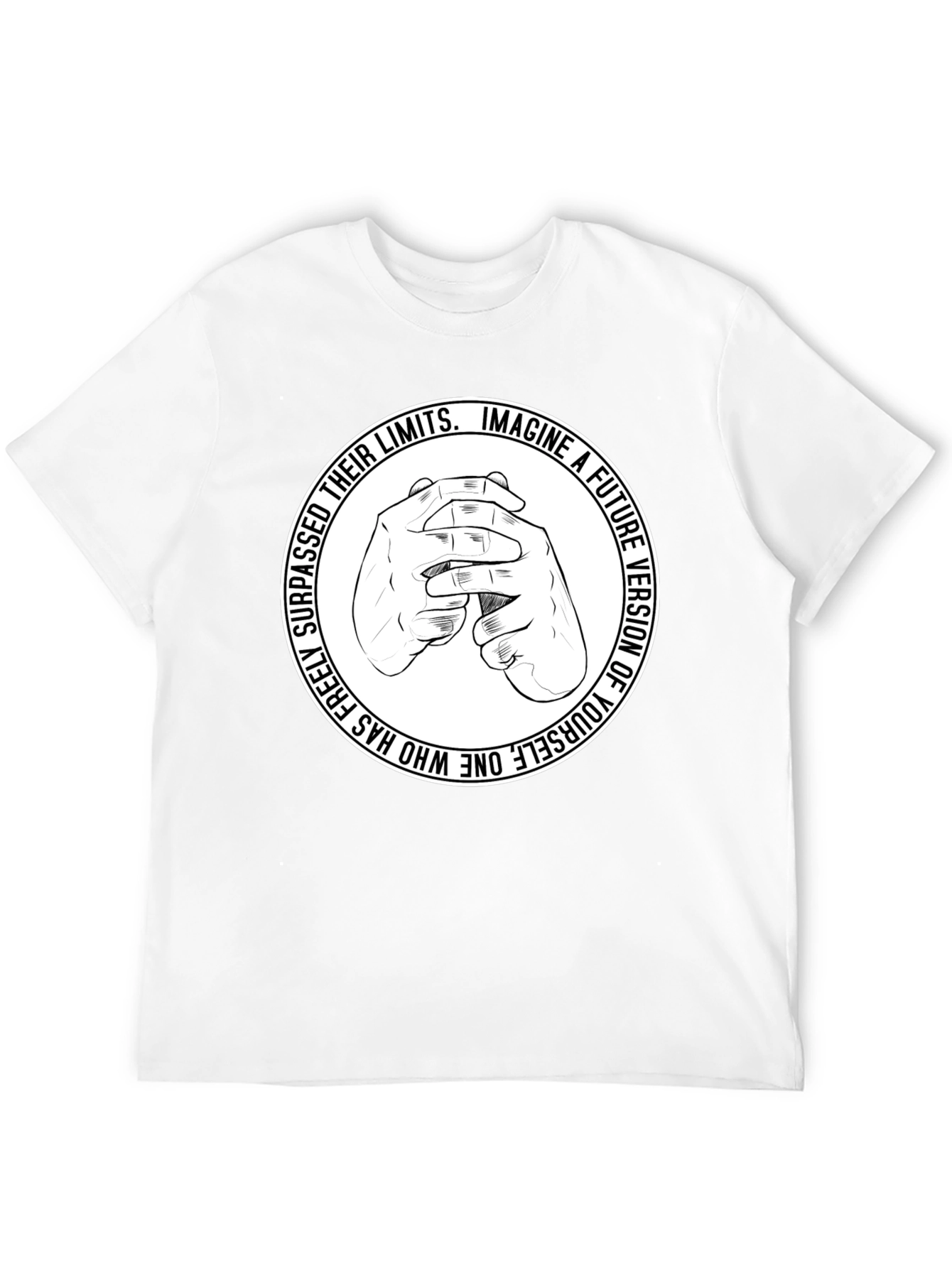 Motivational Graphic T-Shirt - Imagine a Future Version