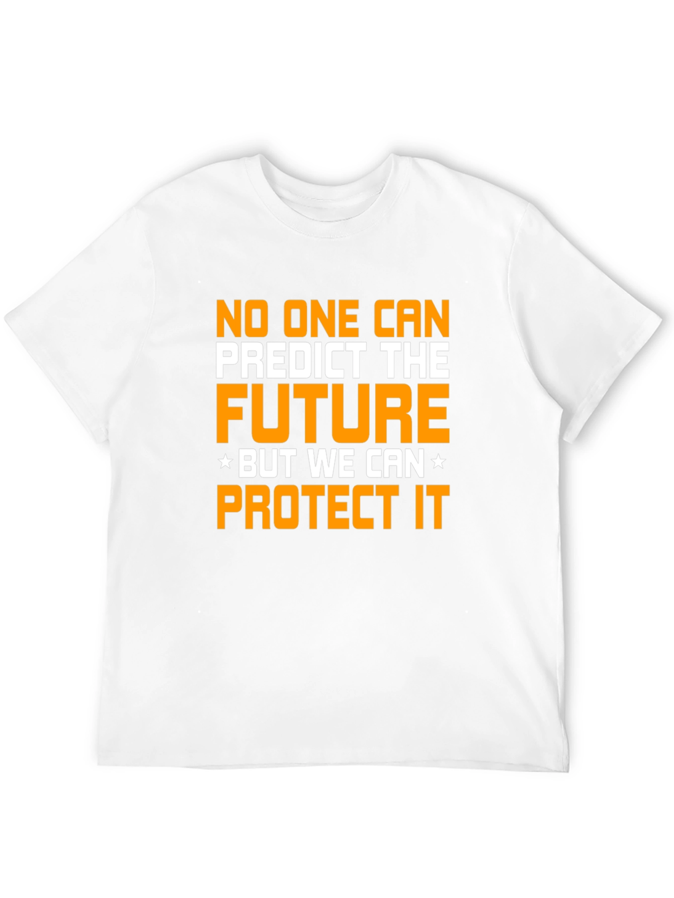 Future Protection Graphic Tee - Black Cotton