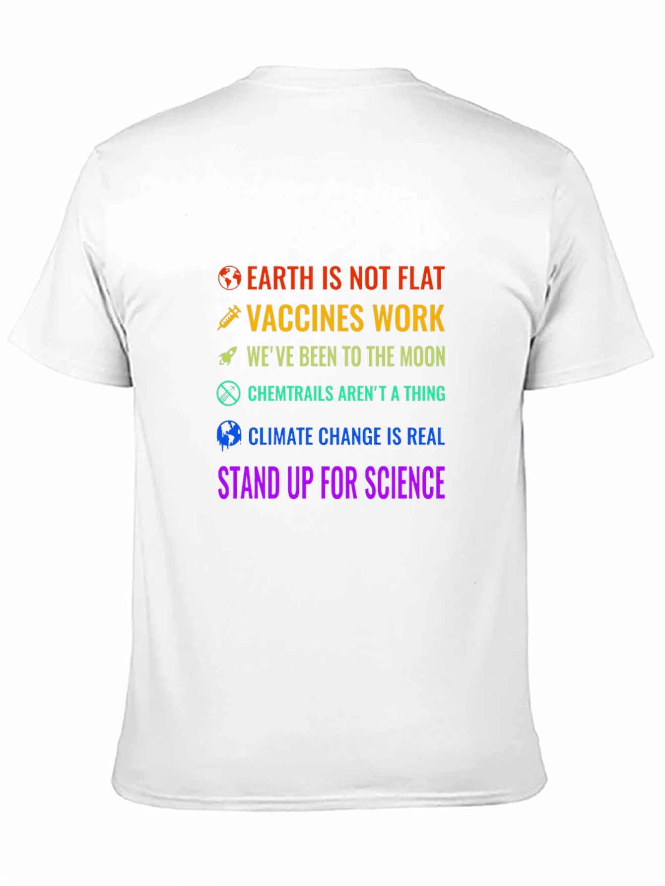 Science Matters T-Shirt - Earth Vaccines Climate