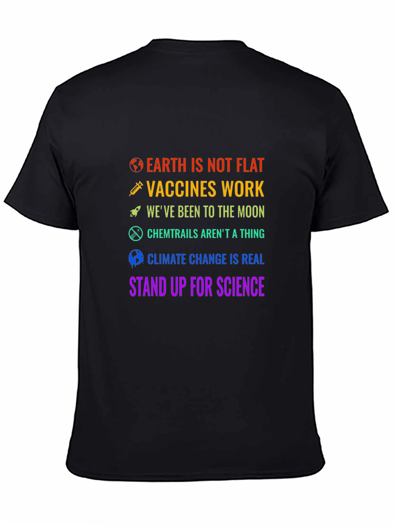 Science Matters T-Shirt - Earth Vaccines Climate