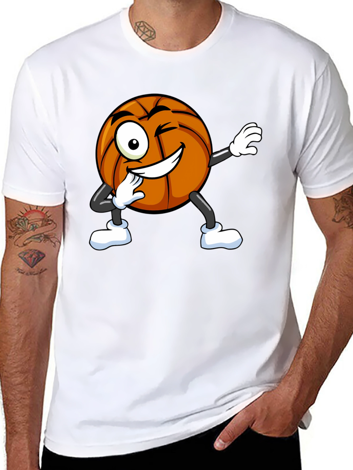 Funny Basketball Dab T-Shirt
