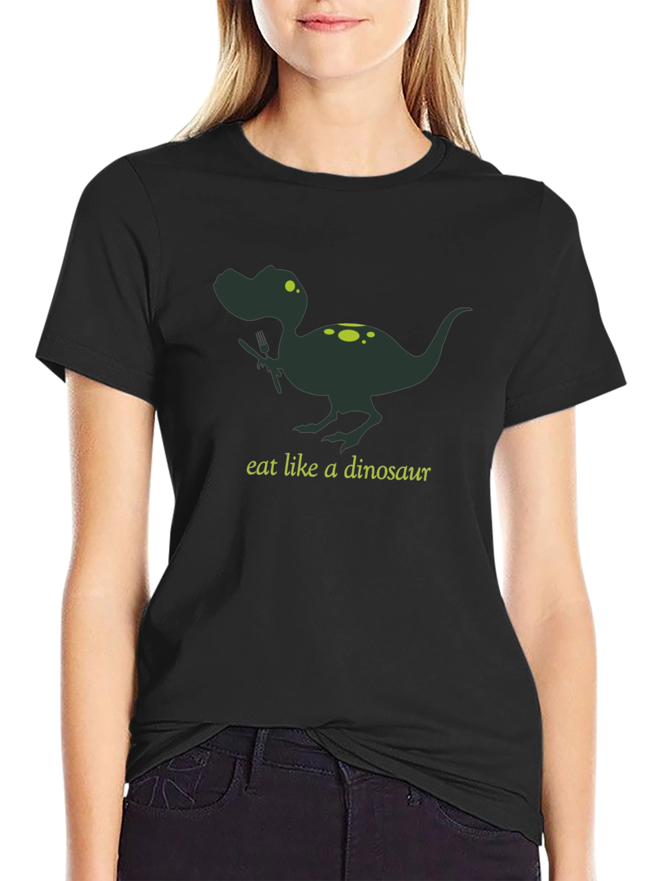 Eat Like a Dinosaur Graphic Tee