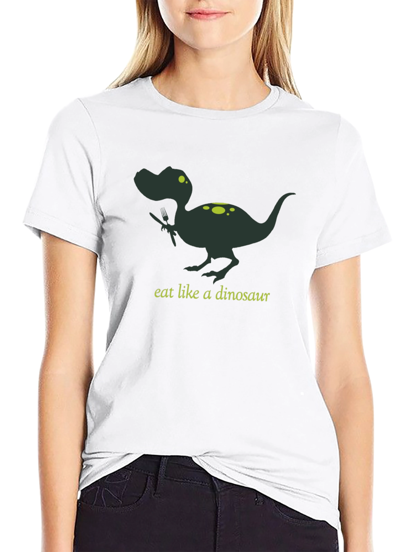 Eat Like a Dinosaur Graphic Tee
