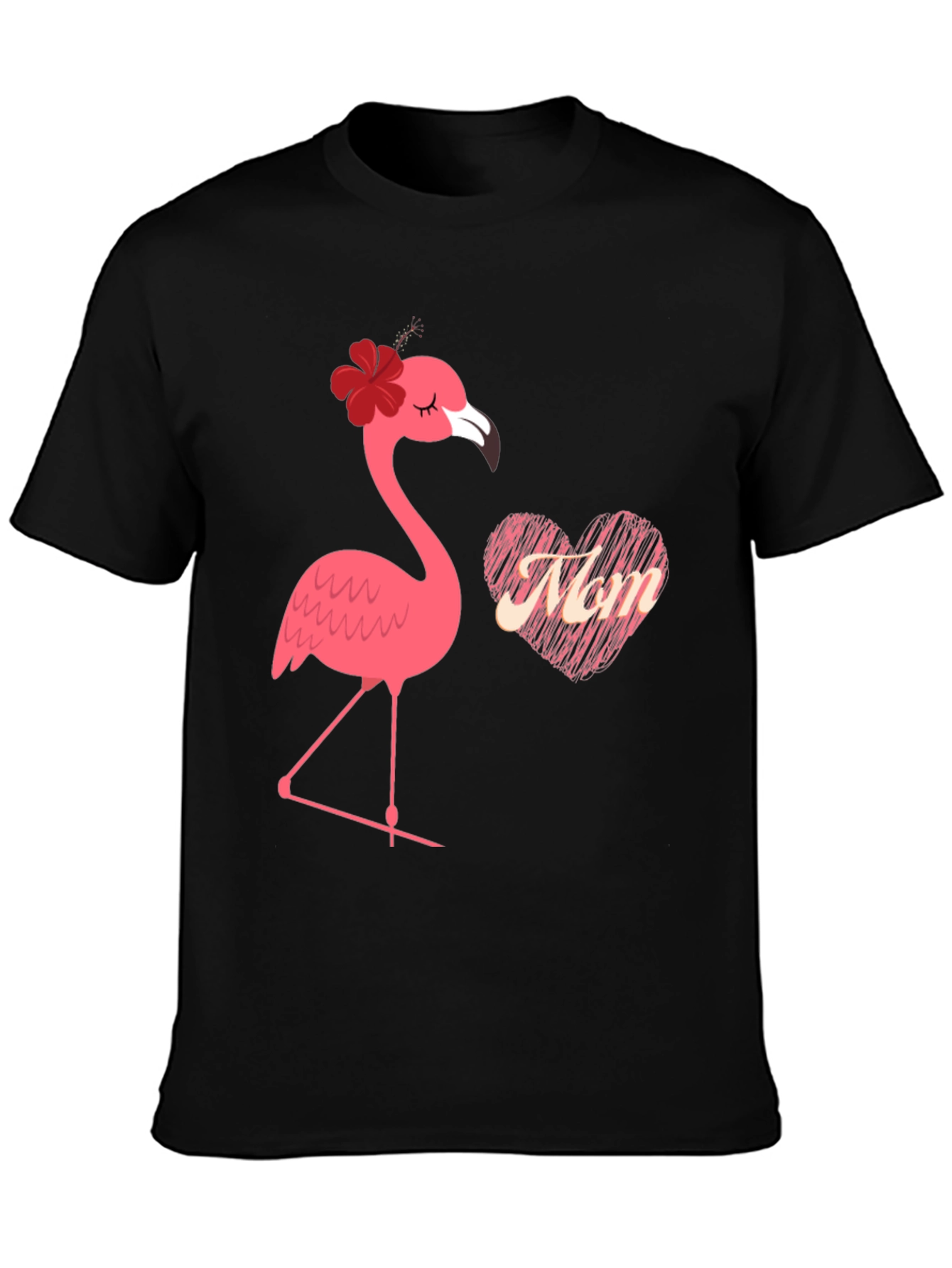 Flamingo Mom T-Shirt - Cute Womens Tee