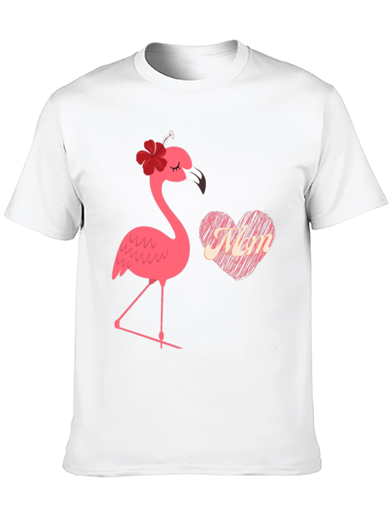 Flamingo Mom T-Shirt - Cute Womens Tee
