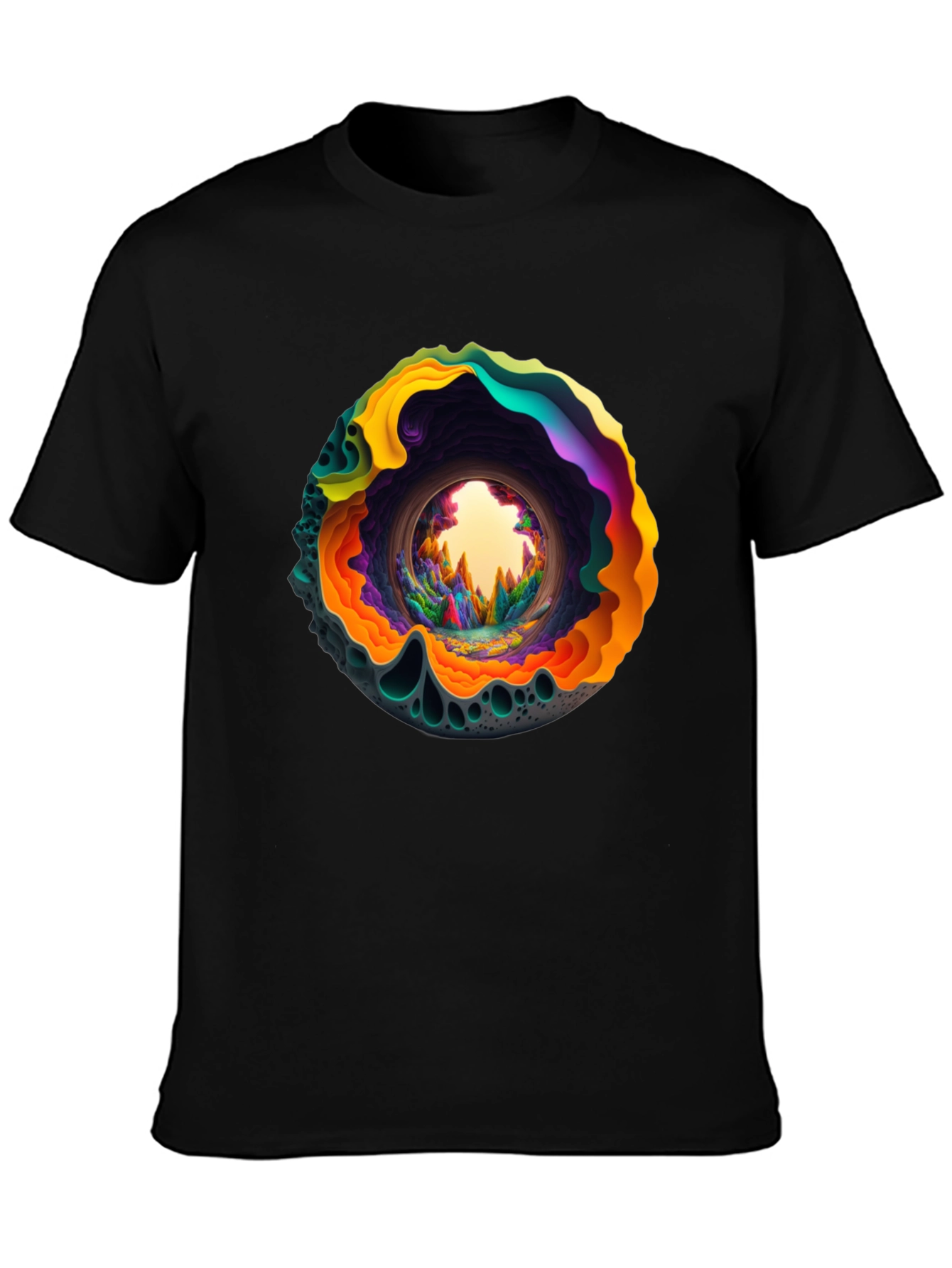 Psychedelic Portal Graphic T-Shirt