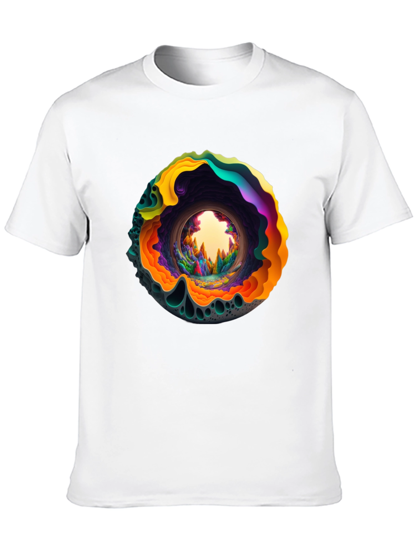 Psychedelic Portal Graphic T-Shirt