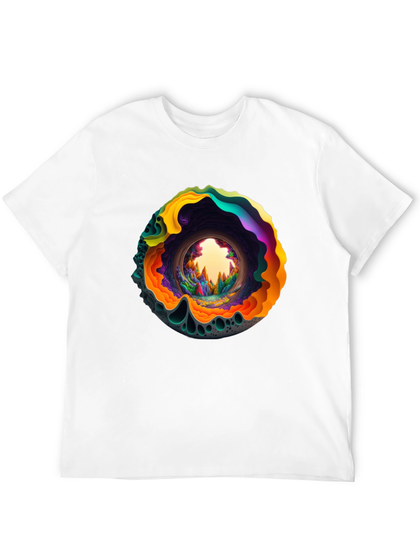 Psychedelic Portal Graphic T-Shirt
