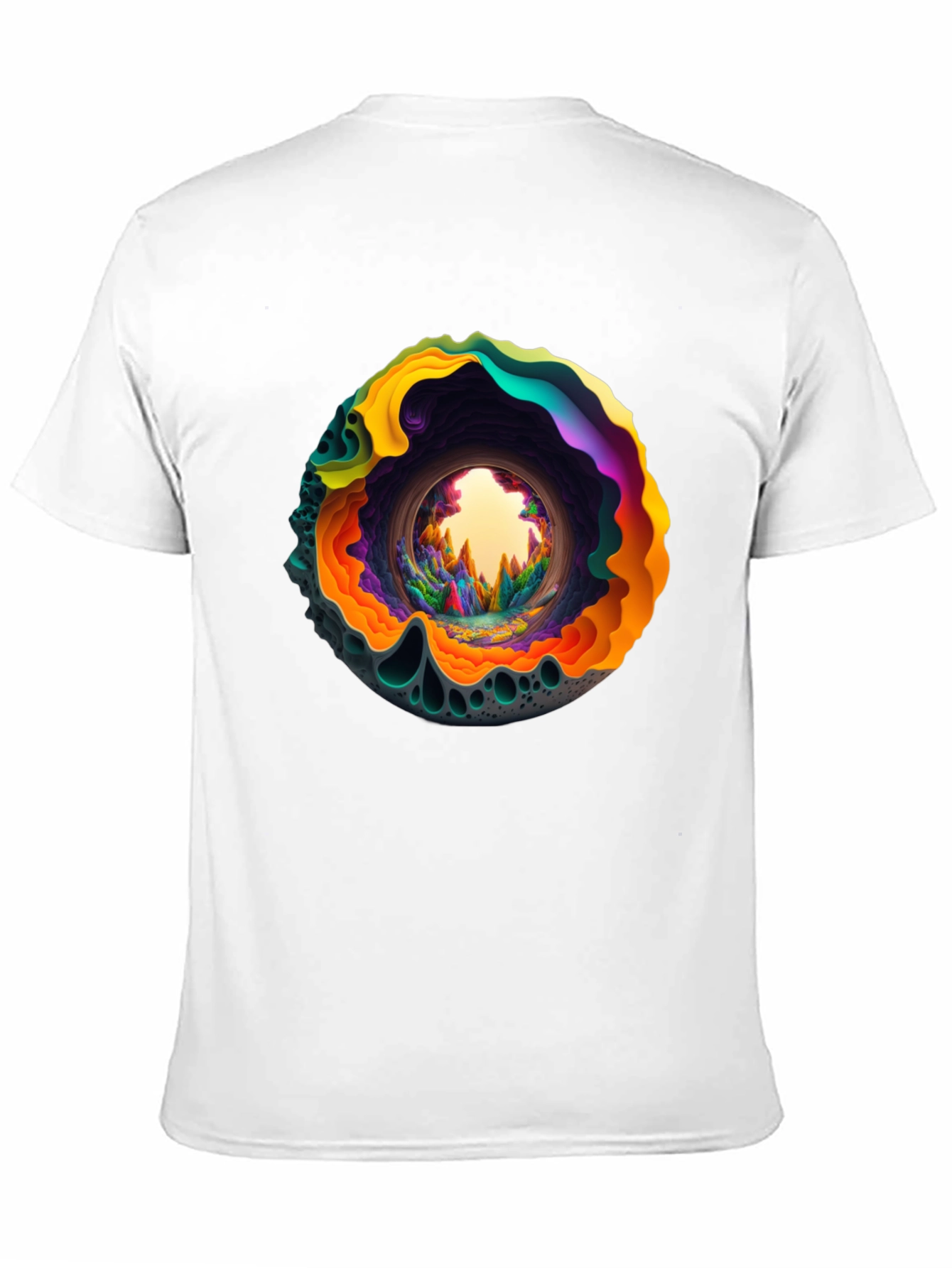 Psychedelic Portal Graphic T-Shirt