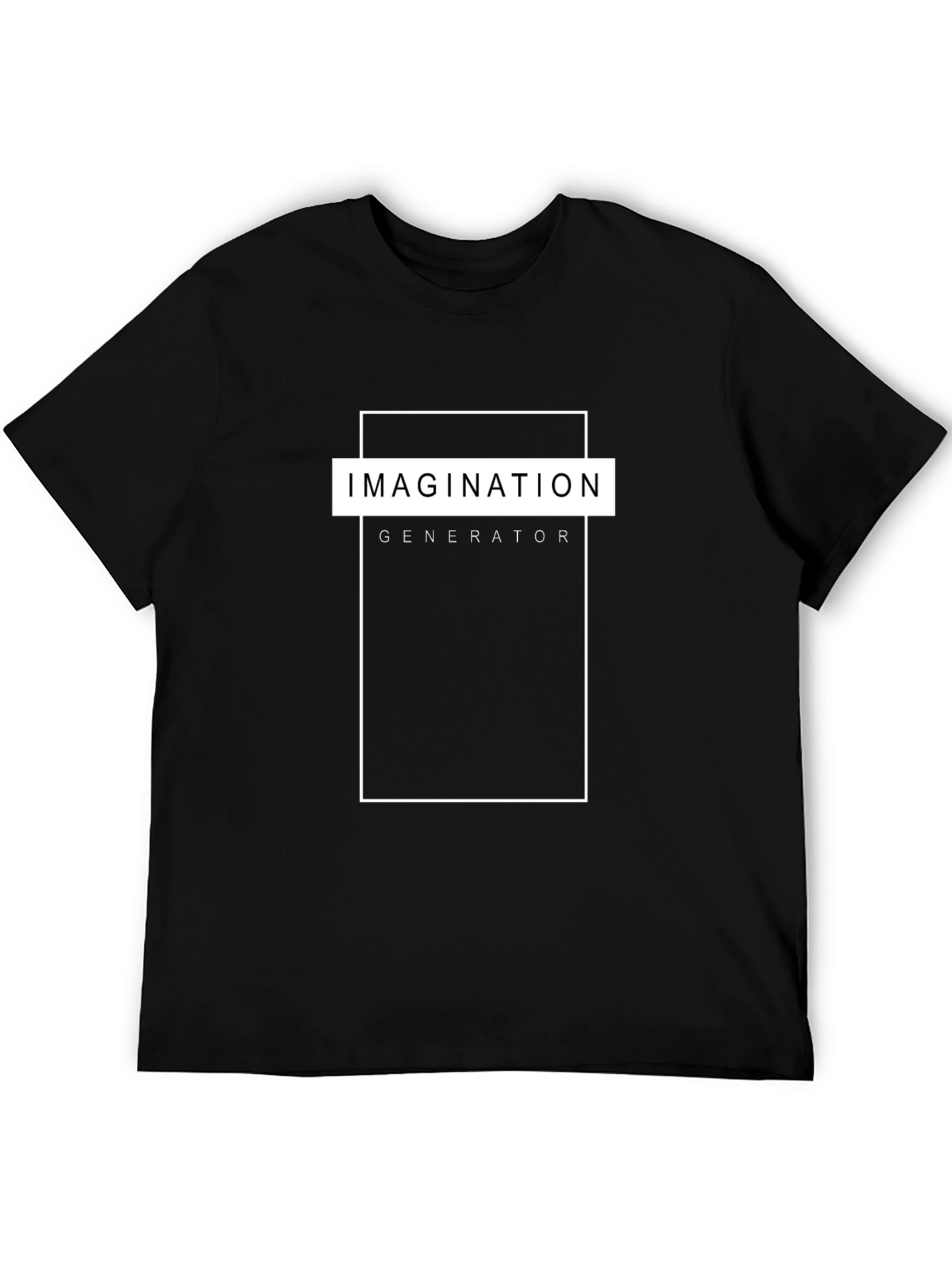 Imagination Generator Graphic Tee - Black