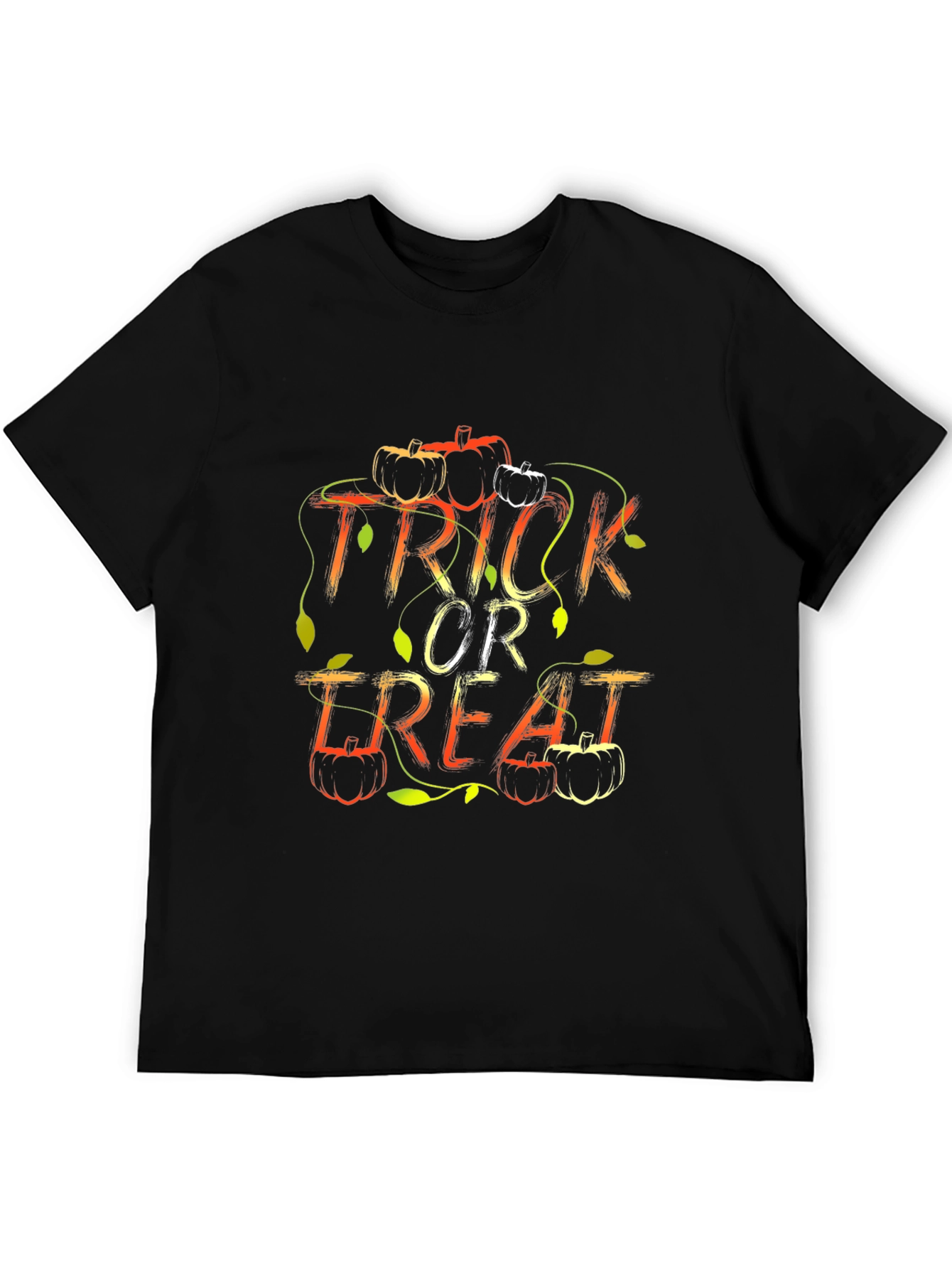 Trick or Treat Halloween T-Shirt - Pumpkin Design