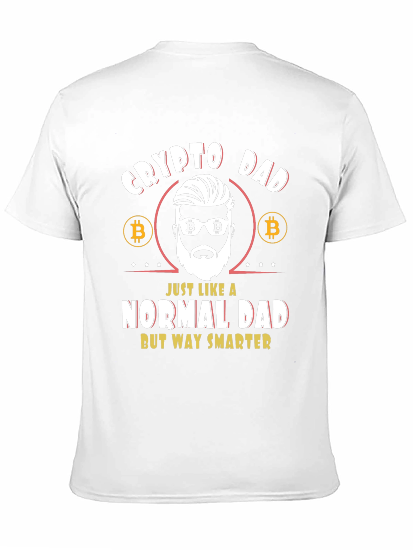 Crypto Dad T-Shirt - Bitcoin Themed Tee