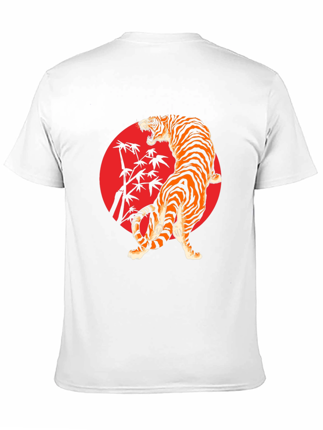 Tiger Graphic Tee - Black T-Shirt with Bold Design
