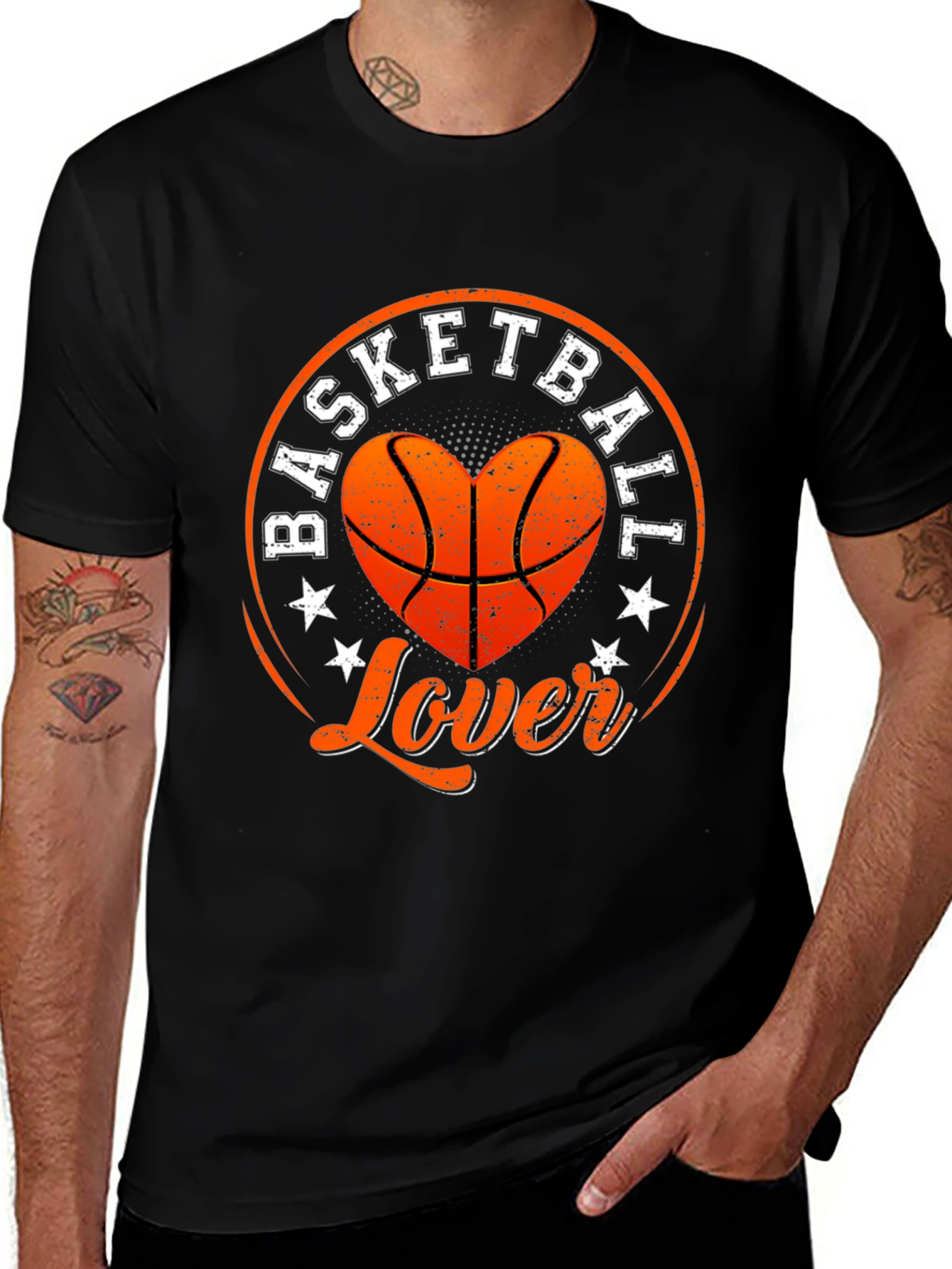 Basketball Lover Graphic T-Shirt