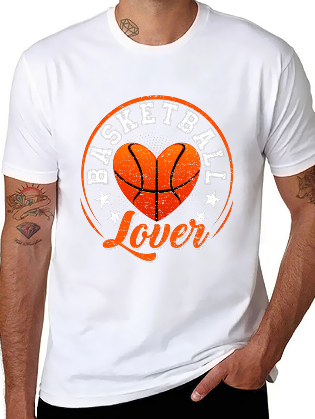 Basketball Lover Graphic T-Shirt