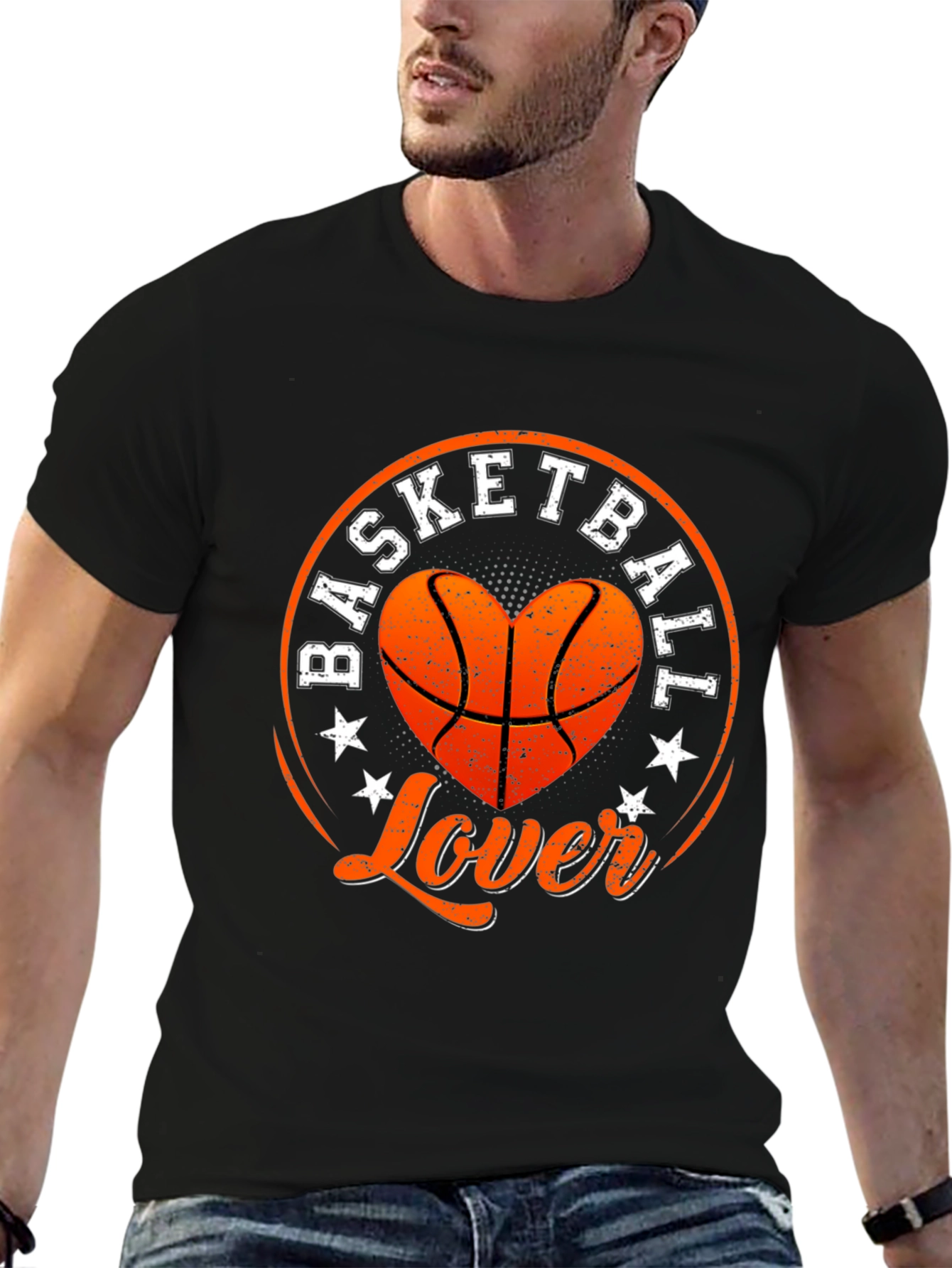Basketball Lover Graphic T-Shirt