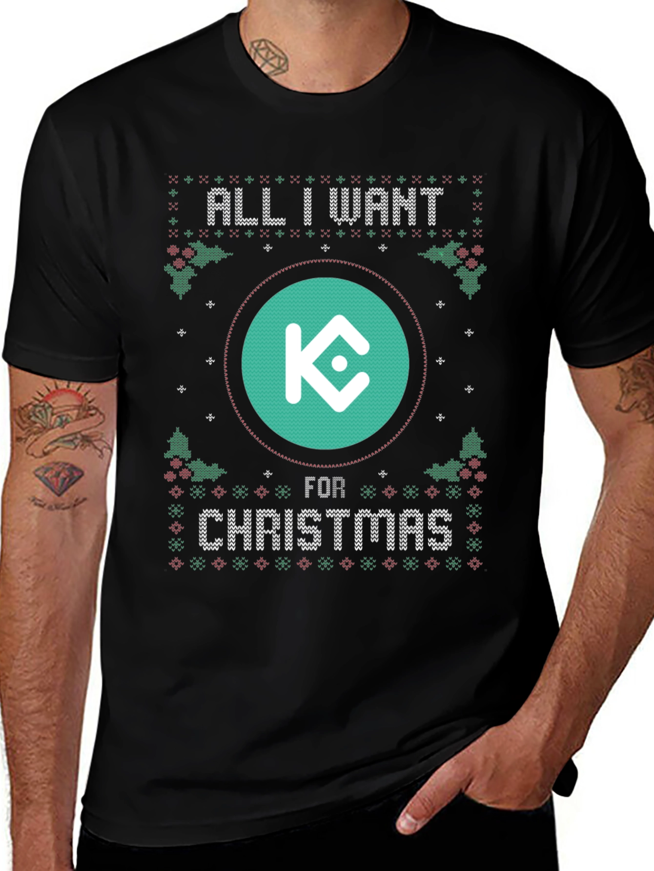 KuCoin Crypto Ugly Christmas Sweater T-Shirt