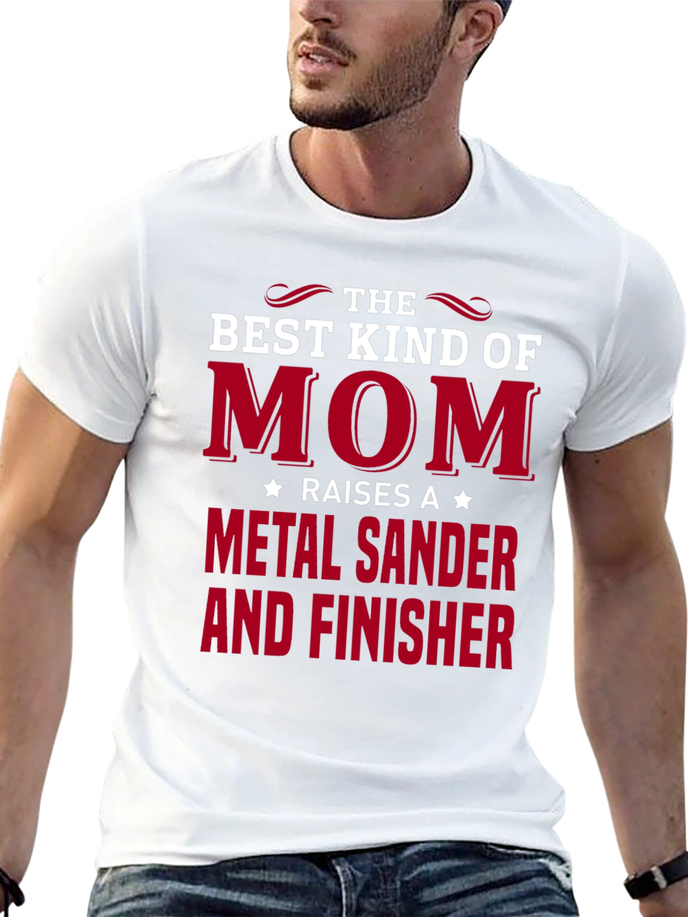 Best Mom Metal Sander Finisher T-Shirt