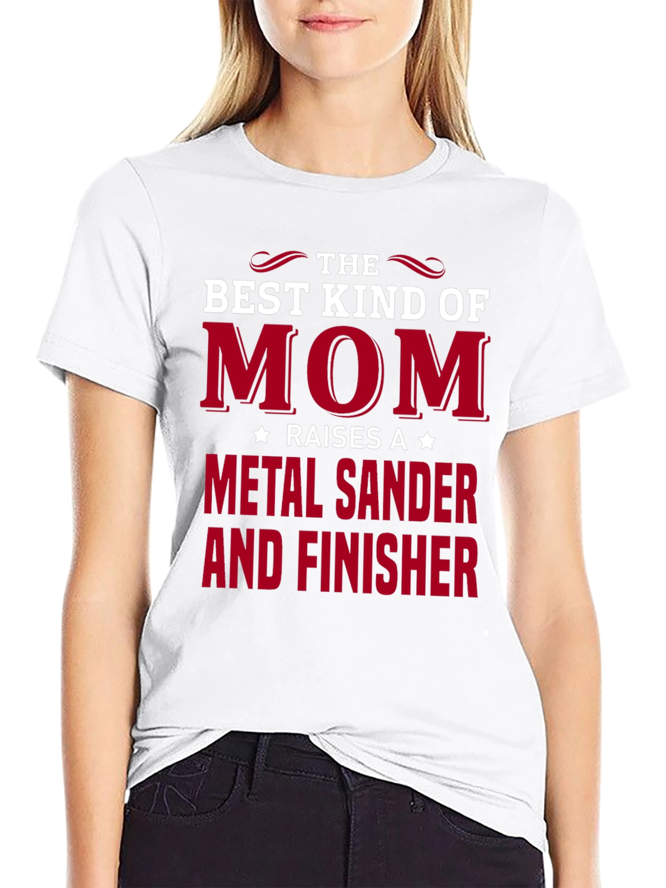 Best Mom Metal Sander Finisher T-Shirt